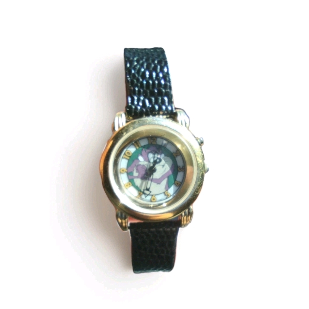 Vintage Wristwatch Armitron Tasmanian Devil Watch Looney Tunes Collectibles 90s